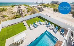 Pier View Oasis - Nags Head Mp 16, Oceanfront, Elevator, Theater, Pool, Hot Tub, Pets Ok